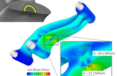 Fracture Mechanics Analysis of Topology-Optimized Parts