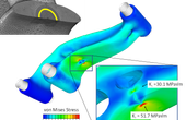 Fracture Mechanics Analysis of Topology-Optimized Parts