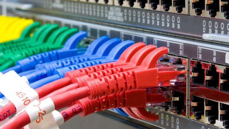 Network Switch and UTP Ethernet Cables