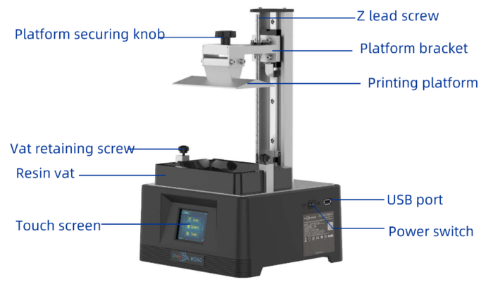 Anycubic Photon Mono 2K LCD Resin 3D Printer