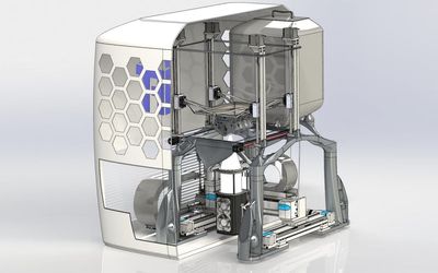 Revolutionary New Metal 3D Printing Technology (Selective LED-based Melting)