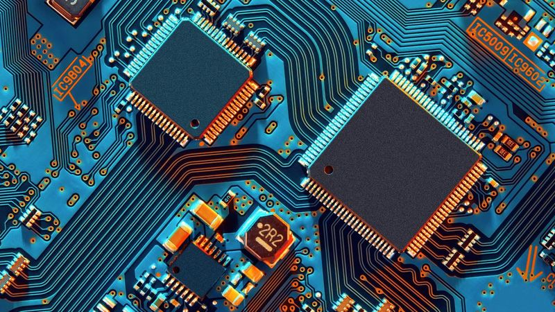 Electronic circuit board with SiP technology