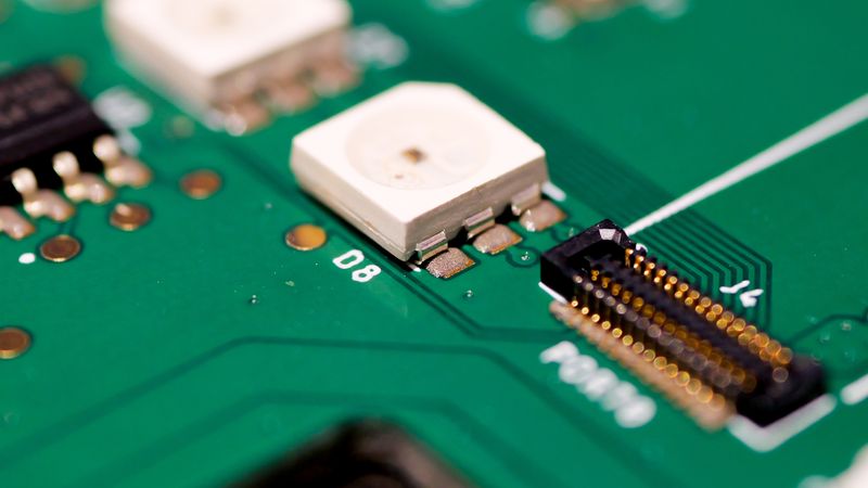 Electronic components and solder paste. Source: Voltera.