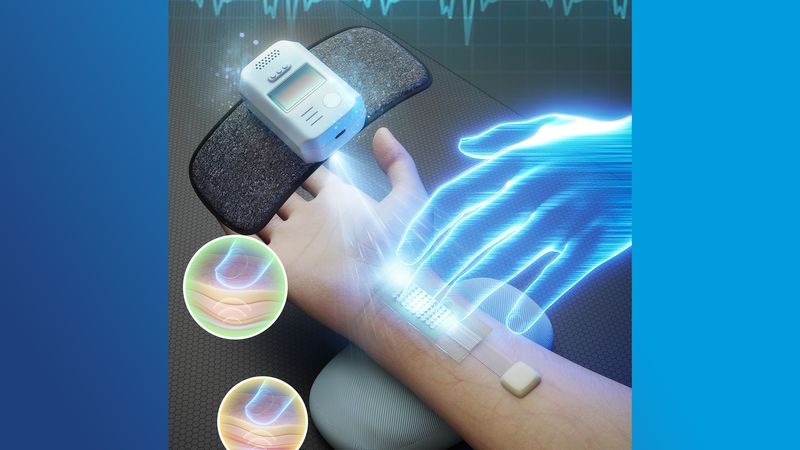 A team led by Penn State researchers used principles of pulse monitoring in traditional Chinese medicine to design a pressure-sensing platform to identify the optimal pulse signal, which they combined with a machine learning model to also predict blood pressure.     Credit: Provided by Huanyu "Larry" Cheng. All Rights Reserved.