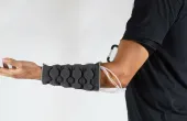 New knit haptic sleeve simulates realistic touch