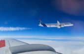 Emissions and contrail study with 100 percent sustainable aviation fuel