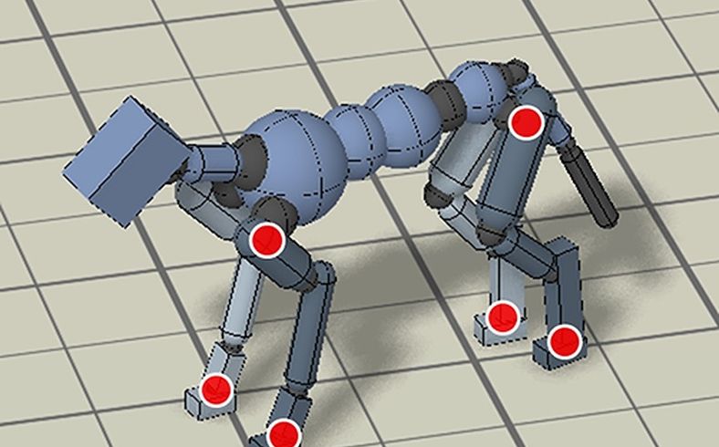 Robots Learning To Move Like Animals