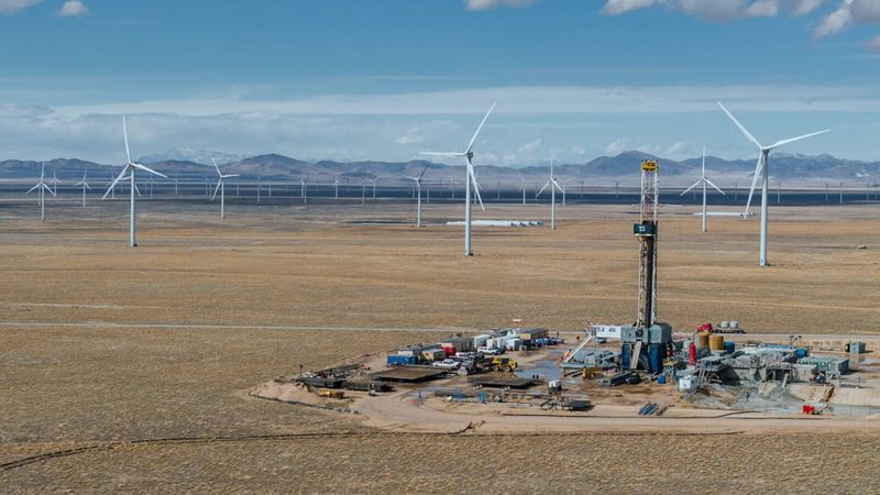 Fervo Energy’s Cape Station enhanced geothermal site located near Milford, Utah (courtesy of Fervo Energy).