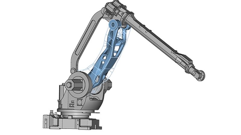 Topology optimization is a great tool for lightweighting, but generative design can offer much more. Source: nTopology