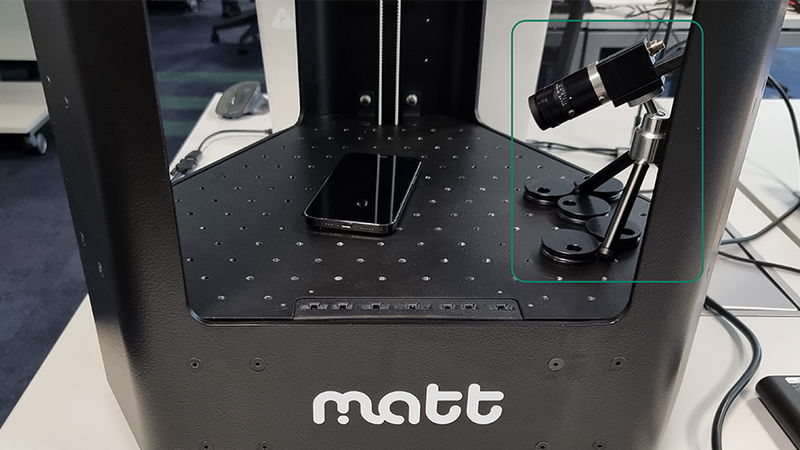 The latency measurement process using a block box method