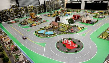 Mini smart city drives design of safer automated transportation