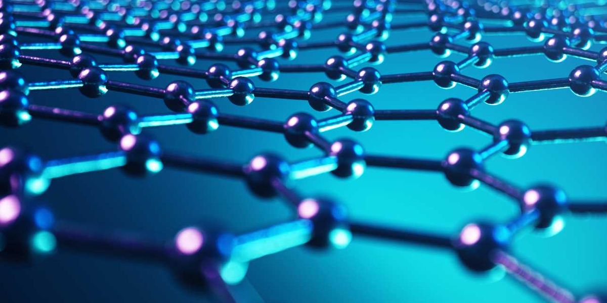 Two-​dimensional graphene is an exciting object of study for physicists. ETH researchers were able to build a superconducting element from twisted graphene bilayers for the first time. (Photograph: Adobe Stock)