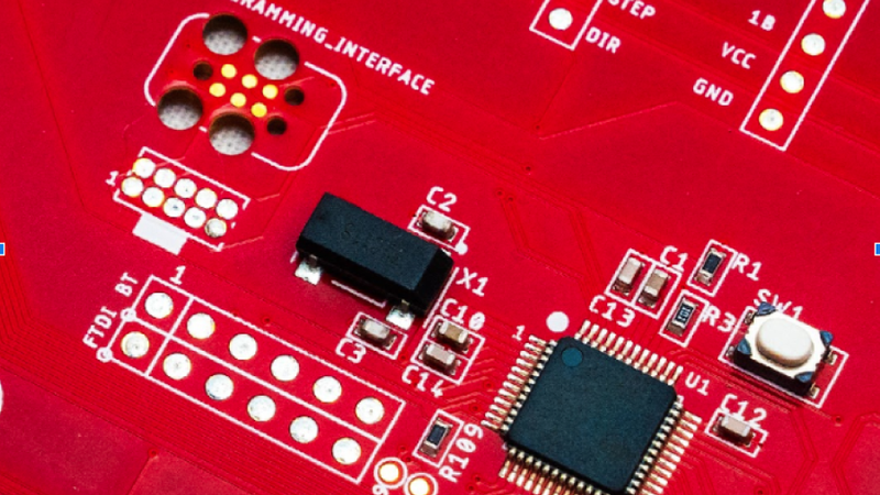 semiconductor chip on a PCBA 