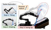Robot stably swings objects into specific poses