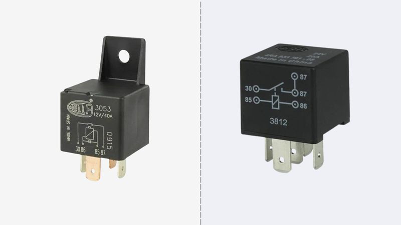 Relay Wiring Diagrams: Understanding 4-Pin and 5-Pin Connections