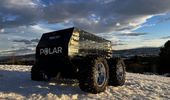 Antarctic rover performs research in the snow