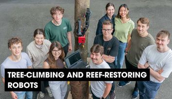 Podcast: Tree-Climbing and Reef-Restoring Robots