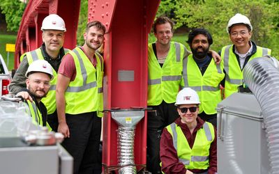 "Cold spray" 3D printing technique proves effective for on-site bridge repair