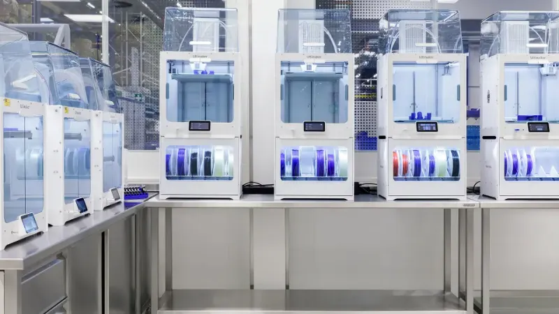 The Ultimaker Digital Factory enables you to easily manage groups of Ultimaker 3D printers