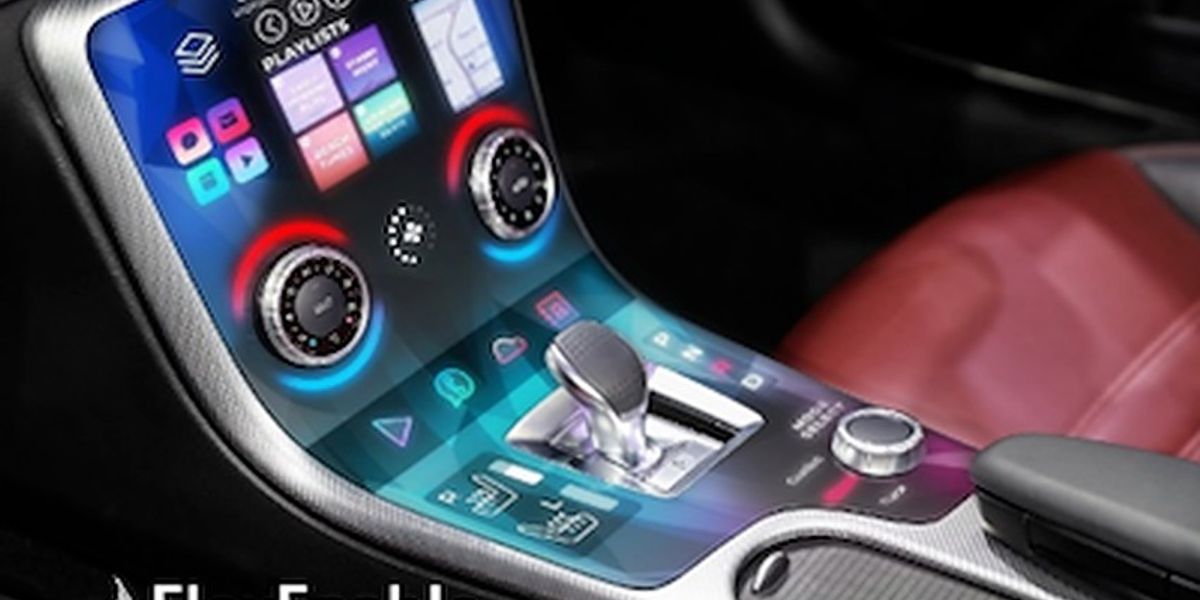 Making flexible displays with holes