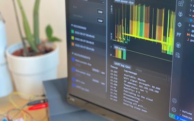 Efficient IoT Design: Synchronized UART Logging and Power Measurement