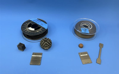 Bridging Material and Application Development with In-House Filament Production