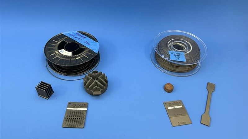 Bridging Material and Application Development with In-House Filament Production