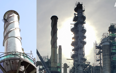 Revolutionizing Refinery Maintenance: Flying Robots Streamline Stacks Inspections