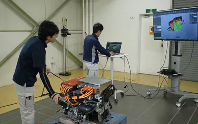 3D scanning for gas-powered cars conversions of electrical vehicle design