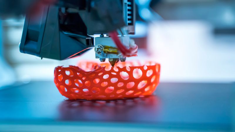 Thermoplastic filament is just one type of 3D printing material