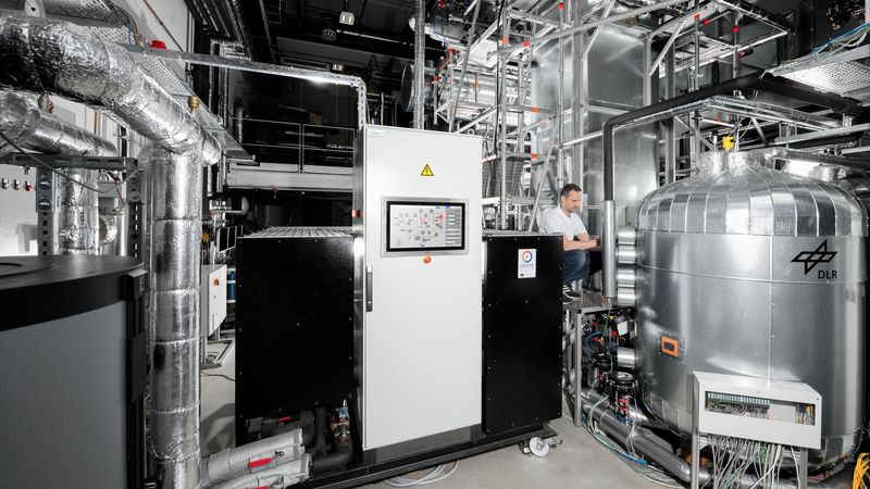 Carnot batteries can store electrical energy in the form of heat. Credit: © DLR. All rights reserved