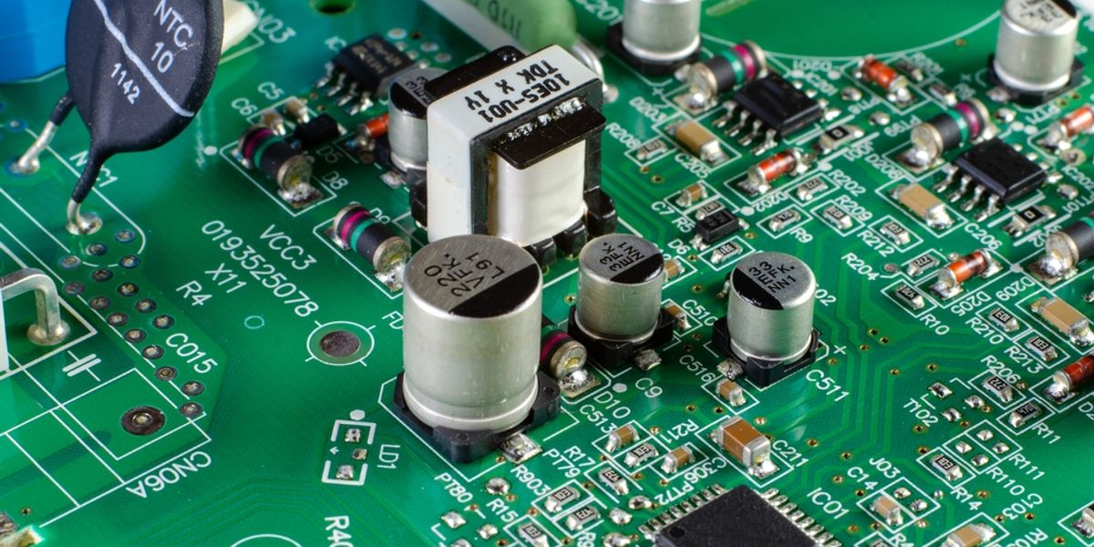 Active and Passive Components on a PCB