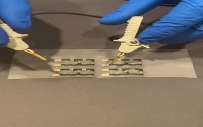 Reliable, Scalable, Anisotropic Interconnect Solution for Wearable Electronics