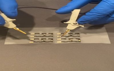 Reliable, Scalable, Anisotropic Interconnect Solution for Wearable Electronics