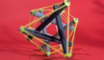 Researchers Create 3-D Printed Tensegrity Objects Capable of Dramatic Shape Change