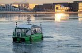 Denmark's first driverless harbour bus sails using technology from DTU