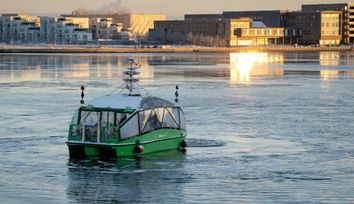 Denmark's first driverless harbour bus sails using technology from DTU