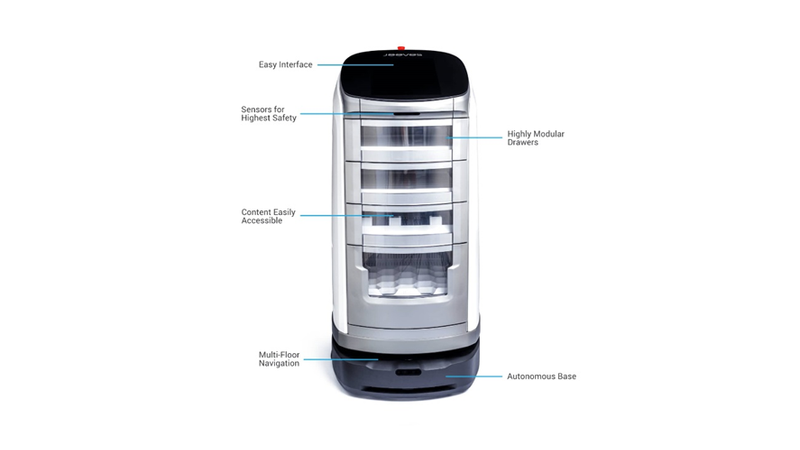 JEEVES robot navigates fully autonomously