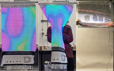 A flexible, foldable, highly-integrated "smart fabric" could herald the future of the cuddlier Internet of Things