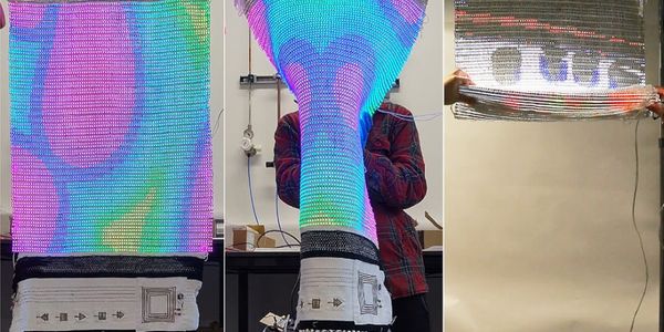 A flexible, foldable, highly-integrated smart fabric could