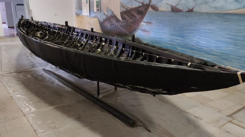 Shipwreck is the property of Archeology museum in Zadar