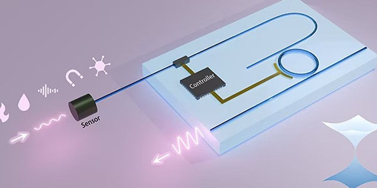 Optical sensors have been widely used in various applications, from structural health monitoring to medical diagnosis and imaging. An innovative platform, featuring a control unit operated at an exceptional point (EP), has been developed to enhance the performance of conventional optical sensors. (Credit: Yang Lab)