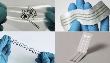 Stretchable Saral Inks: All essentials for producing stretchable Printed Electronics