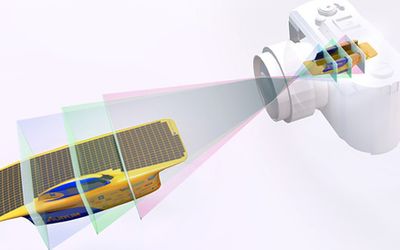 A better 3D camera with clear, graphene light detectors