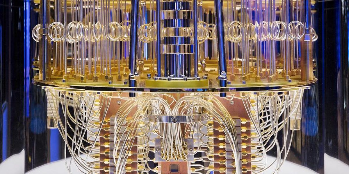 Quantum computing-powered artificial intelligence may help pave a cheaper, faster path for drug discovery. Pictured: the interior of an IBM Quantum computing system. Credit: IBM. All Rights Reserved.