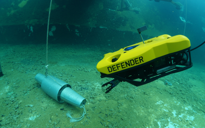 VideoRay underwater ROVs on board provide reliable autonomous navigation for hazardous US Navy missions