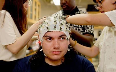 Monitoring stress from the surface of the body