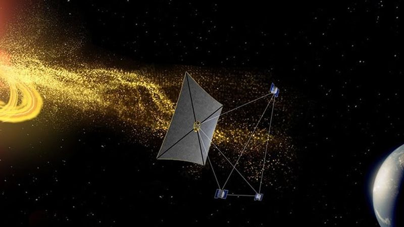 We need a solar sail probe to detect space tornadoes