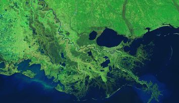 Satellites Help Scientists Track Dramatic Wetlands Loss in Louisiana