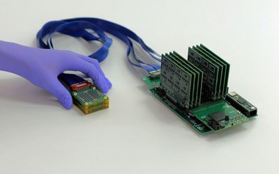 A portable ultrasound sensor may enable earlier detection of breast cancer